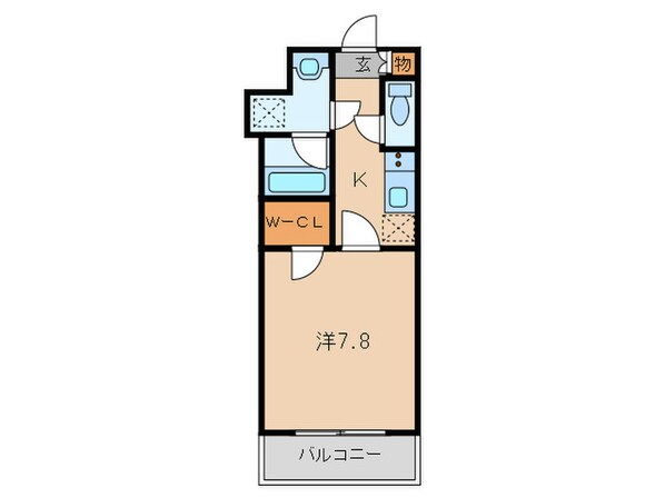 スプランディッド王子公園の物件間取画像